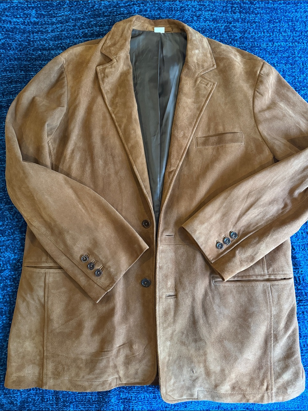 Orvis Tan Suede Sport Coat